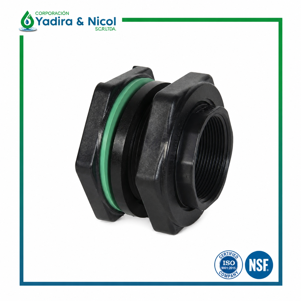 CONTRATUERCA PARA TANQUE VITON GREENLEAF