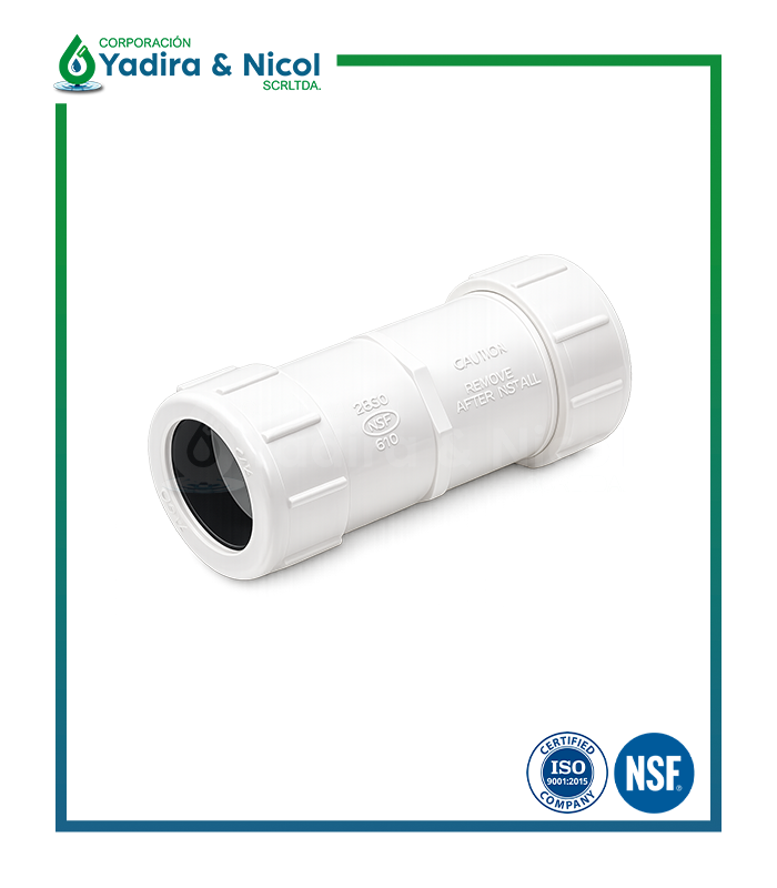 ACOPLE BLANCO PVC SH-DFP