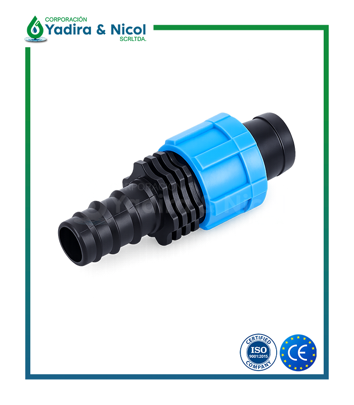 CONECTOR CINTA – MANGUERA HDPE TEMACO