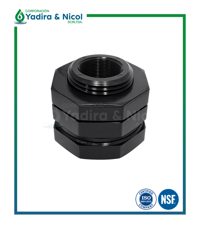 CONTRATUERCA PESADA PARA TANQUE CON VITON EPDM LD