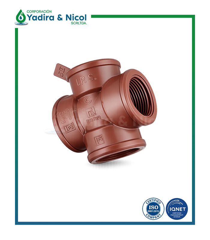 CRUZ CON ROSCA HIDRO PPH IPS