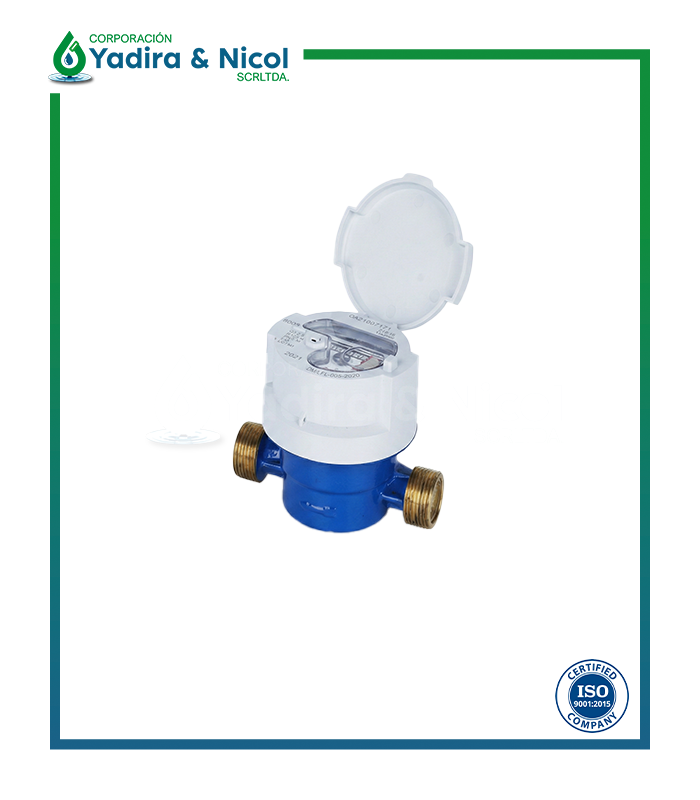 MEDIDOR 1/2″ CHORRO UNICO BOSS