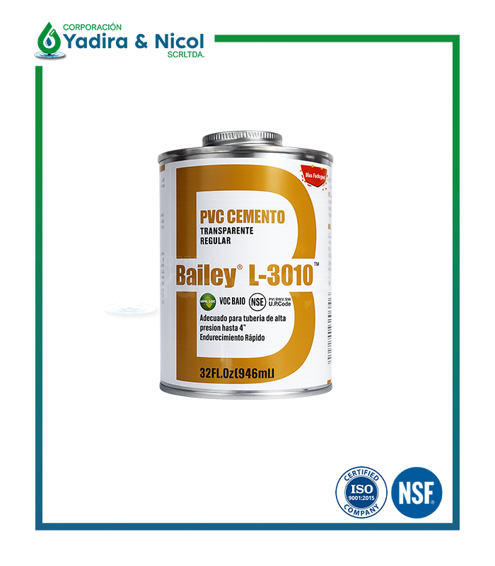 PEGAMENTO PVC CEMENTO DORADO L-3010 BAILEY
