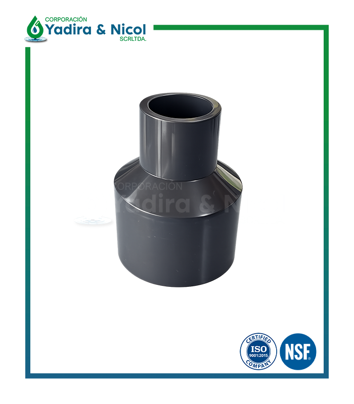 REDUCCIÓN CAMPANA PVC SCH-80 TIANYAN