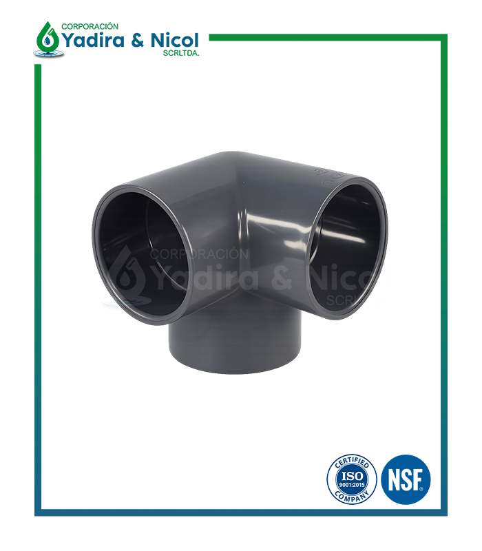 TRICODO A PRESIÓN PVC SCH-80 LESSO