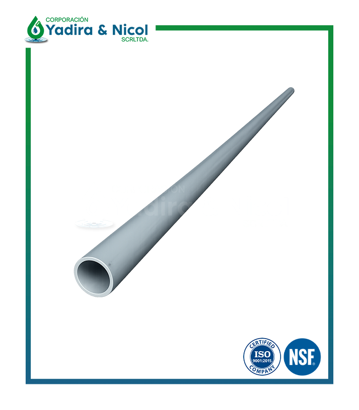 TUBO X 6 METROS CPVC SCH-80 ERA